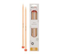 KnitPro 35 cm x 9 mm Basix Single Pointed Needles, Birch