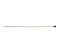 KnitPro KP30822 3 mm Aluminium Tricot/ Afghan Crochet Hook, Grey