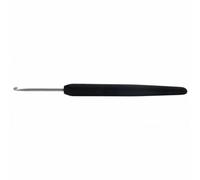 KnitPro Aluminium Crochet Hook softgrip 3.00mm Black - 3pcs