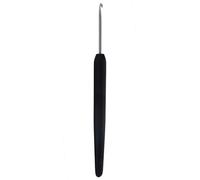 KnitPro Aluminium Crochet Hook softgrip 4.00mm Black - 3pcs, Gld-bl