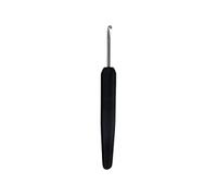 KnitPro Aluminium Crochet Hook softgrip 4.50mm Black - 3pcs