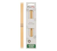 KnitPro Bamboo Double Pointed Needles 6" (15cm) | 2.50mm