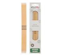 KnitPro Bamboo double-pointed needles 15cm 4.00mm - 3pcs