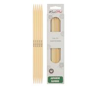 KnitPro Bamboo Double Pointed Needles 6" (15cm) | 5.00mm