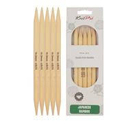 KnitPro Bamboo double-pointed needles 20cm 10.00mm - 3pcs