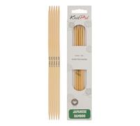 KnitPro Bamboo double-pointed needles 20cm 3.75mm - 3pcs