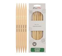 KnitPro Bamboo Double Pointed Needles 8" (20cm) | 9.00mm