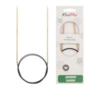 KnitPro Bamboo Circular Needle 80cm 2.25mm - 3pcs