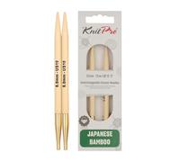 KnitPro Bamboo Interchangeable Circular Needles 5" (13cm) | 6.00mm