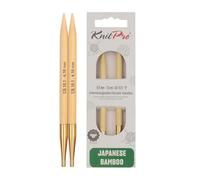 KnitPro Bamboo Interchangeable Circular Needles 5" (13cm) | 6.50mm