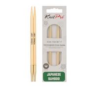 KnitPro Bamboo interchangeable needle tips 4.50mm - 3pcs