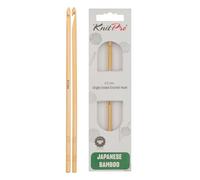 KnitPro Bamboo Single Ended Crochet Hook | 4.50mm
