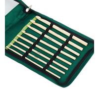KnitPro Bamboo Single Ended Crochet Hook Set