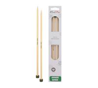 KnitPro Bamboo Single Pointed Needles 10" (25cm) | 6.00mm