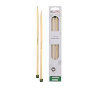 KnitPro Bamboo Single Pointed Needles 12" (30cm) | 6.50mm