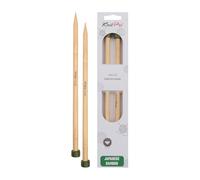KnitPro Bamboo Single Pointed Needles 12" (30cm) | 9.00mm