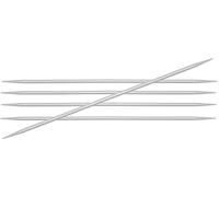 KnitPro Basix Alumin. Doub.-Point. Needle 15cm 2.75mm - 3pcs