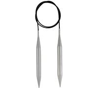 KnitPro Basix Aluminium circular needle 100cm 6.00mm - 3pcs