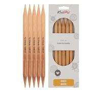KnitPro Basix Beech Double Pointed Needles 8" (20cm) | 12.00mm