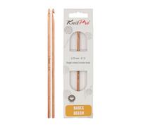 KnitPro Basix Beech Single Ended Crochet Hook | 3.75mm