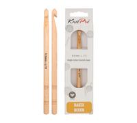KnitPro Basix Beech Single Ended Crochet Hook | 8.00mm