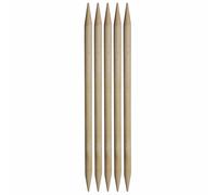 KnitPro Basix Birch: Knitting Pins: Double-Ended: Set of Five: 20cm x 8.00mm