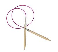 KnitPro BASIX FC 40X6.5 - Basix: Knitting Pins: Circular: Fixed: 40cm x 6.50mm in Black KnitPro Black