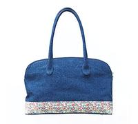 KnitPro Bloom Shoulder Bag 40x14x26cm - 1pc, Blue