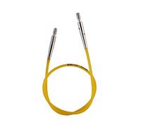KNITPRO Cable: Colour Coded: Yellow: 20cm
