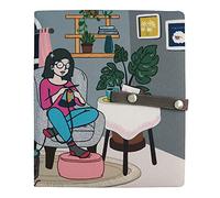 KnitPro Chart Keeper, Cotton, Passion, 30.5x26cm