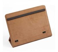 KnitPro Clay Knitting Chart Keeper - Book-Shaped Holder for Pattern Readers, Suede, 50 x 30cm - 1 Piece, Beige