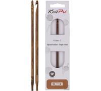 KnitPro Crochet Hook Ginger Tunisian 4.50mm (Single Ended)