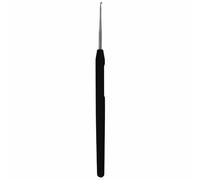 KnitPro Crochet hook softgrip steel 0.50mm - 3pcs, Black