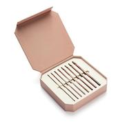 KnitPro Symfonie Rose Wood Single Ended Crochet Hook Set