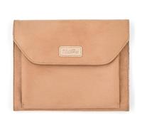 KnitPro Double Pointed Knitting Needle Case - for Knitting or Crocheting Projects, Suede, Clay, 22 x 17.5 x 1.5cm - 1 Piece
