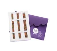 Knitpro Needle Set Double Pointed Symfonie Wood 15 cm 2-4mm 20664