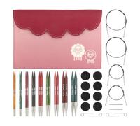KnitPro Dreamz Deluxe Interchangeable Circular Needle Set 5" (13cm) | 9 Sizes (3mm to 8mm)