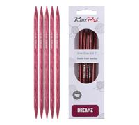 KnitPro Dreamz Double Pointed Needles 5"(12.5cm) | US Size 10 (6mm)