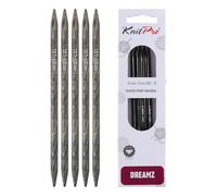 KnitPro Dreamz Double Pointed Needles 8" (20cm) | Size 4.50mm