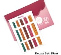 KnitPro Dreamz Deluxe Double Pointed Needle Set 6" (15cm) | 9 Sizes (2mm to 4mm)