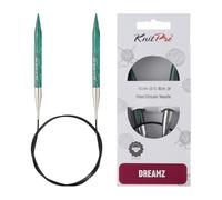 KnitPro Needle-Tapered Tips, for Circular Knitting with All Types of Yarn, Blue, 60cm x 10mm