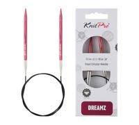 KnitPro Dreamz Fixed Circular Needles 24" (60cm) | US Size 10 (6mm) - DIY Knitting Needle