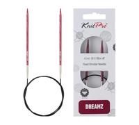 KnitPro Dreamz Fixed Circular Needles 40" (100cm) | US Size 6 (4mm) - Knitting Needles for DIY knitting