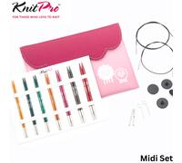 KnitPro Dreamz Interchangeable Circular Needle Craft Knitter Sets