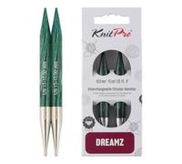 KnitPro Dreamz Interchangeable Circular Needles 4" (10cm) | Size 10.00mm
