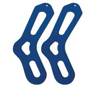 KnitPro EU Sizes 35-37.5 Sock Blockers, Set of 2, Translucent Aqua, 35