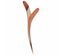 KnitPro Flora Shawl pin Twig - 3pcs, Brown