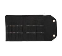 KnitPro Foldable Double-Pointed Knitting Needle Case - Envelope Shape with Two Magnetic Buttons, Coal, 22 x 17.5 x 1.5cm - 1 Piece