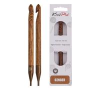 KnitPro Ginger Afghan/Tunisian Crochet Hook | 10.00mm