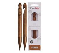 KnitPro Ginger Afghan/Tunisian Crochet Hook | 12.00mm